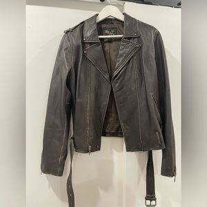 Vintage leather jacket